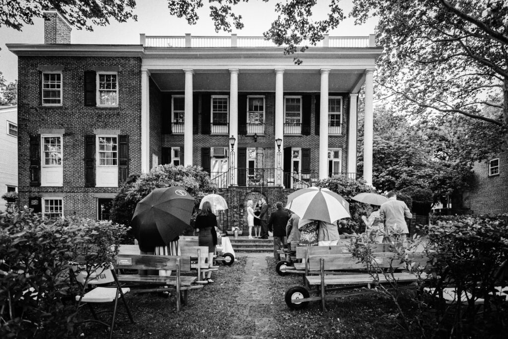 Admirals House on Governors Island wedding