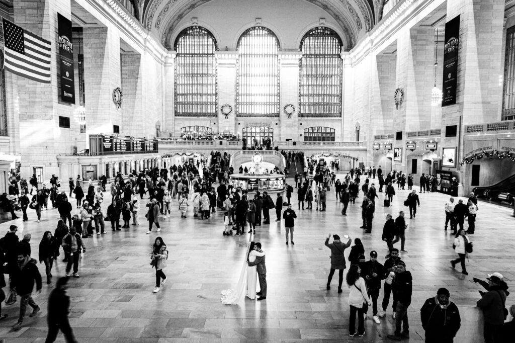 Grand Central Station is one of the best indoor places to elope in NYC.