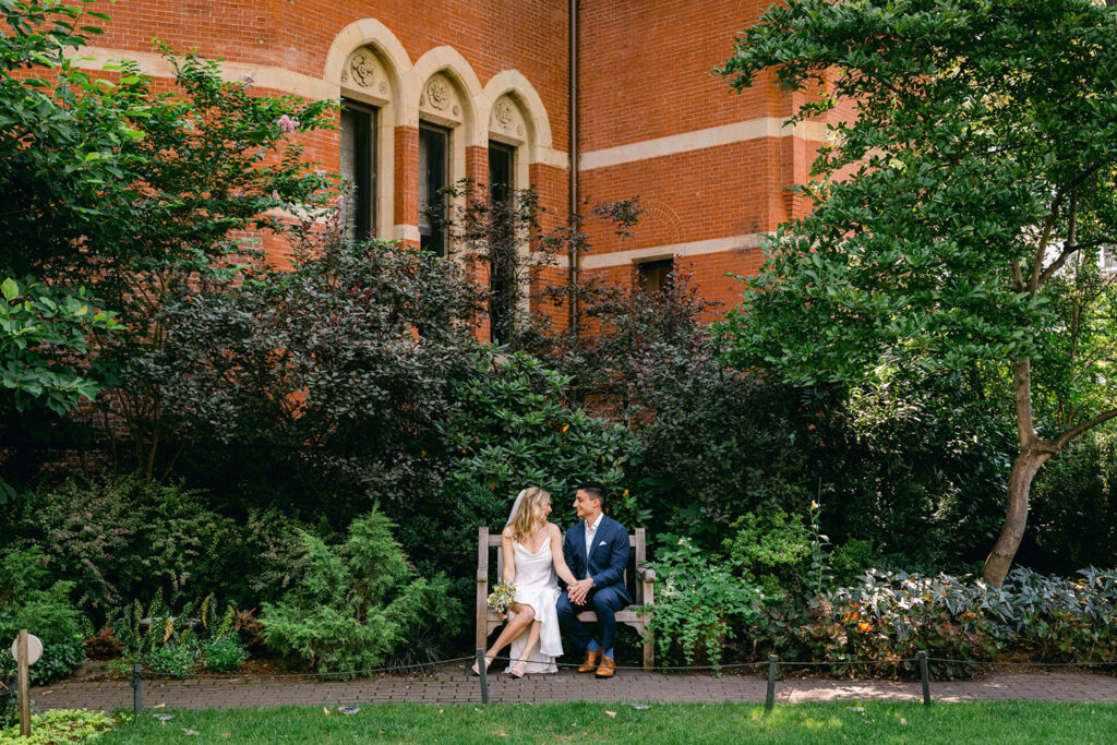 Jefferson Market Garden is one of the places to elope in NYC with the best views.